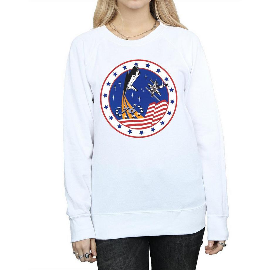 Nasa Rocket 76 Sweatshirt Col Rond  