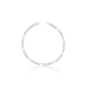 Bracelet Carrera/Figaro Weissgold 750, 22cm, 3.5mm