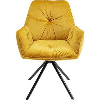 mutoni Fauteuil Mila jaune  