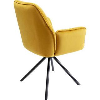 mutoni Fauteuil Mila jaune  