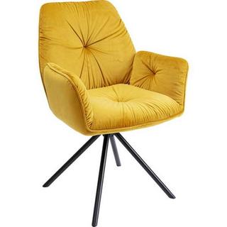 mutoni Fauteuil Mila jaune  