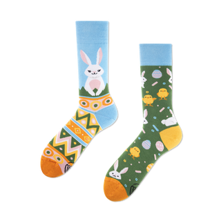 Many Mornings  Easter Bunny  Chaussettes - Many Mornings 