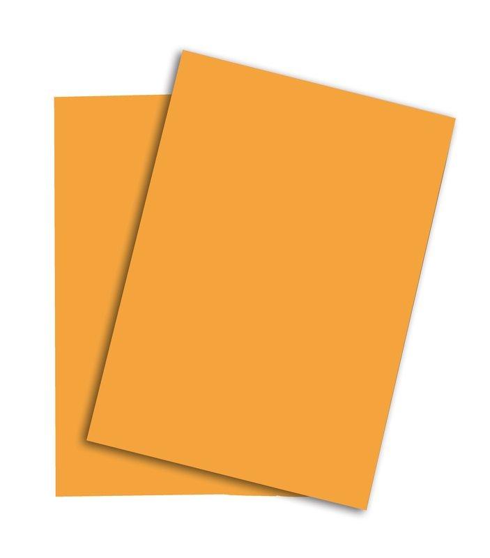 Papyrus PAPYRUS Rainbow Papier FSC A4 88043101 mittelorange, 120g 250 Blatt  