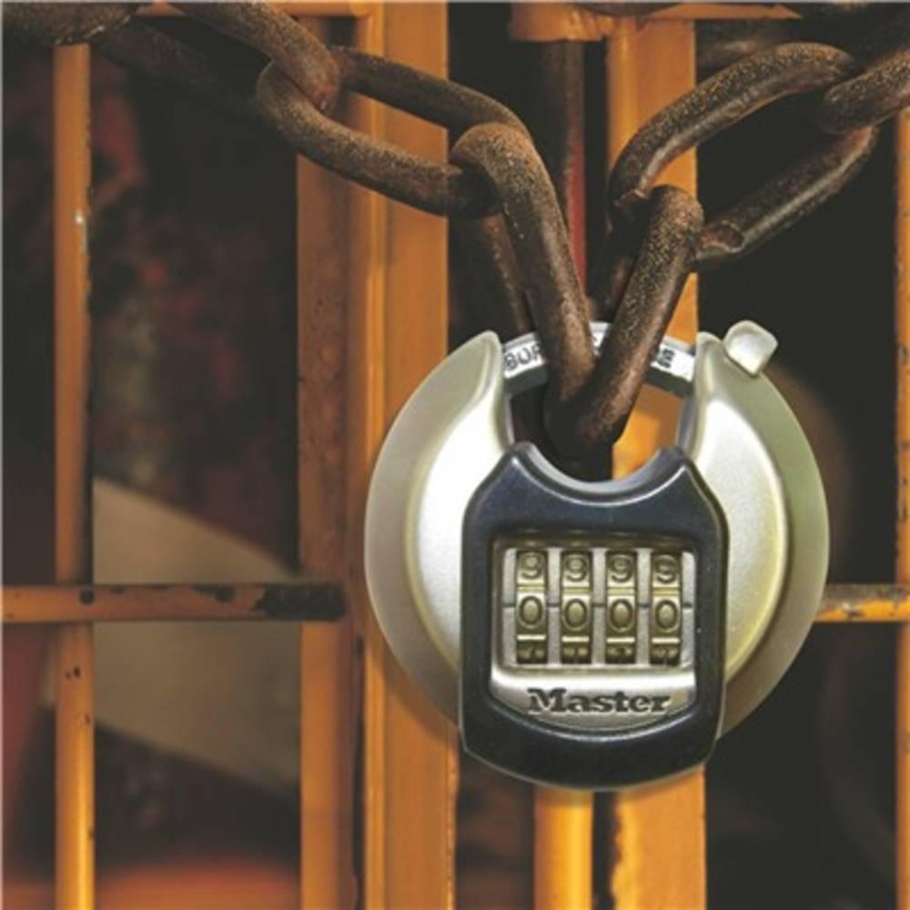 MASTER LOCK  Disk-Zahlenschloss aus Edelstahl M40EURDNUM 