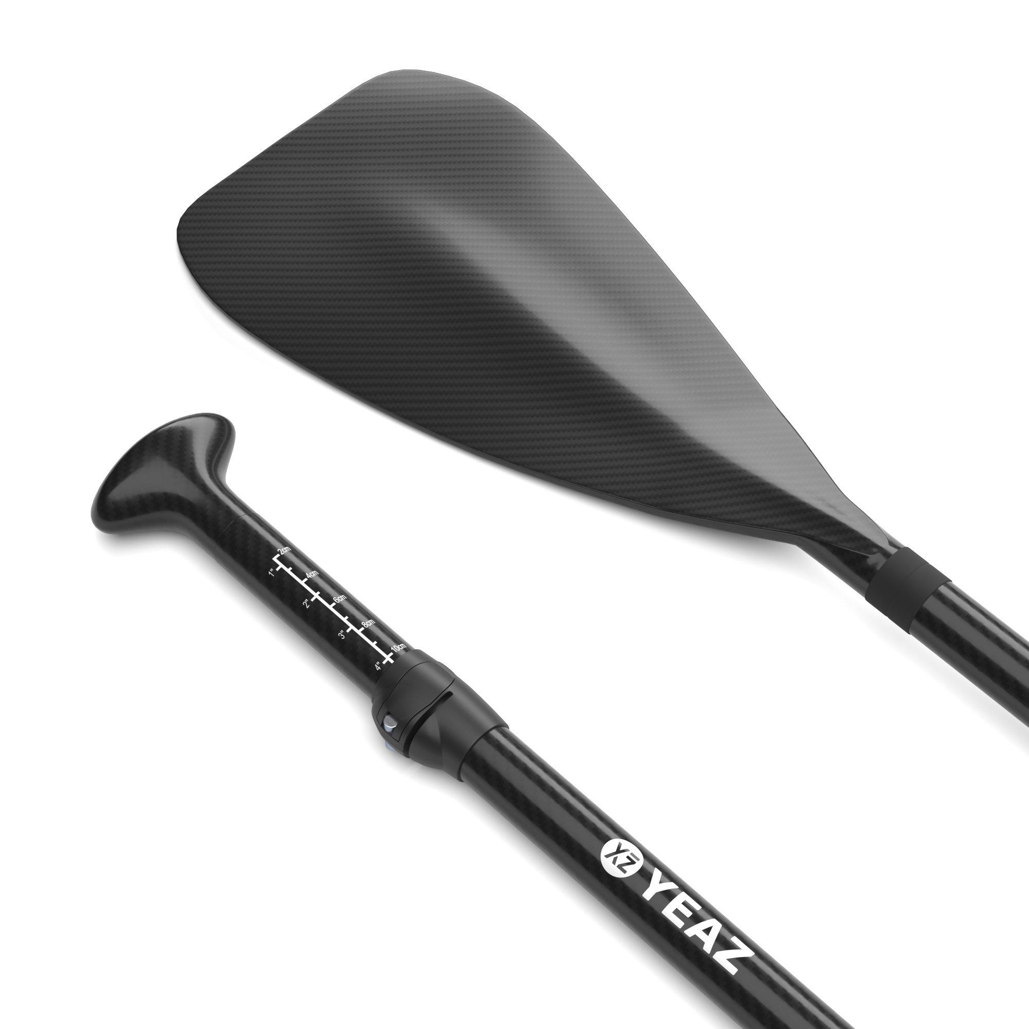 YEAZ  NANI Pagaie en carbone pour paddle - black 