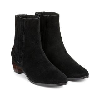 La Redoute Collections  Boots santiag en cuir suédé 