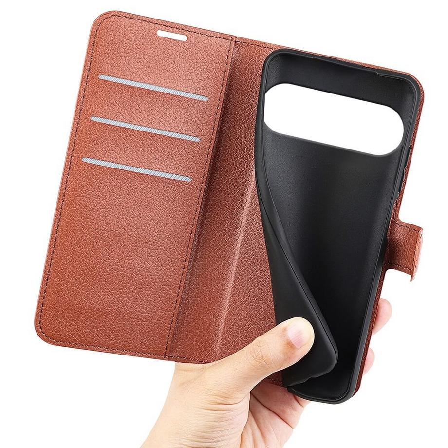 Cover-Discount  Google Pixel 10 / 10 Pro - Leder Etui Hülle 