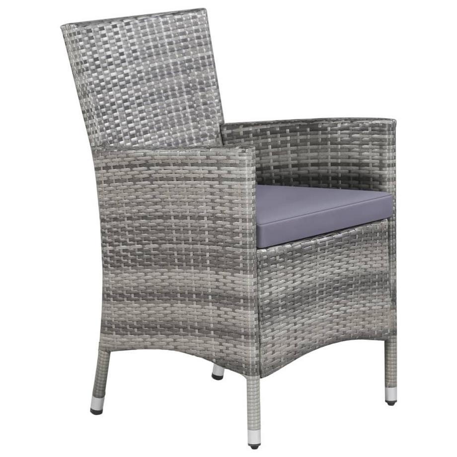 VidaXL set da giardino Polirattan  