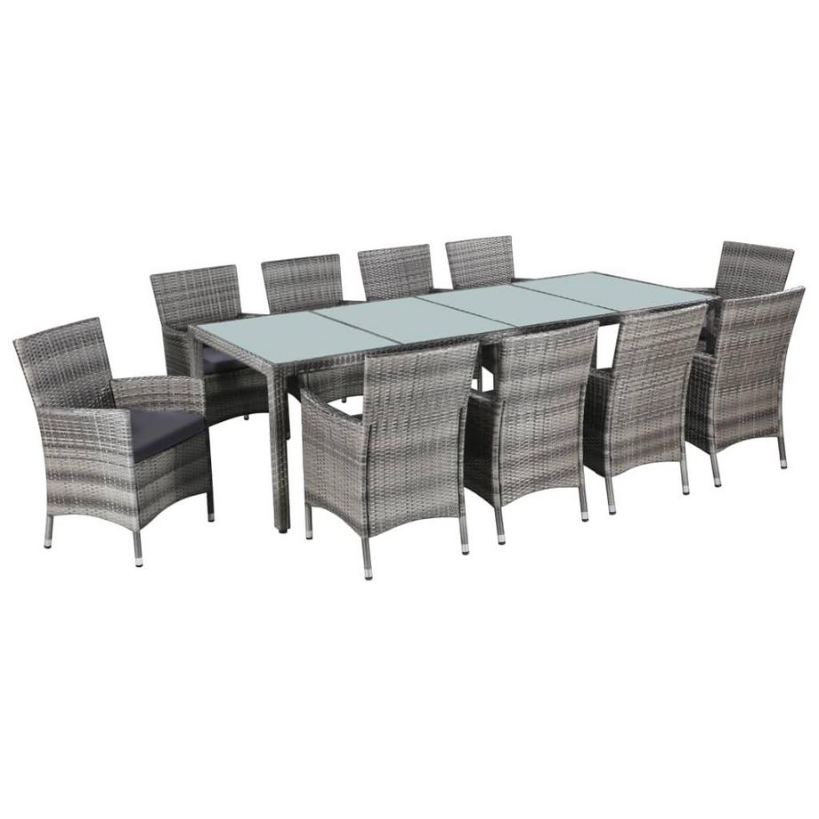 set da giardino Polirattan