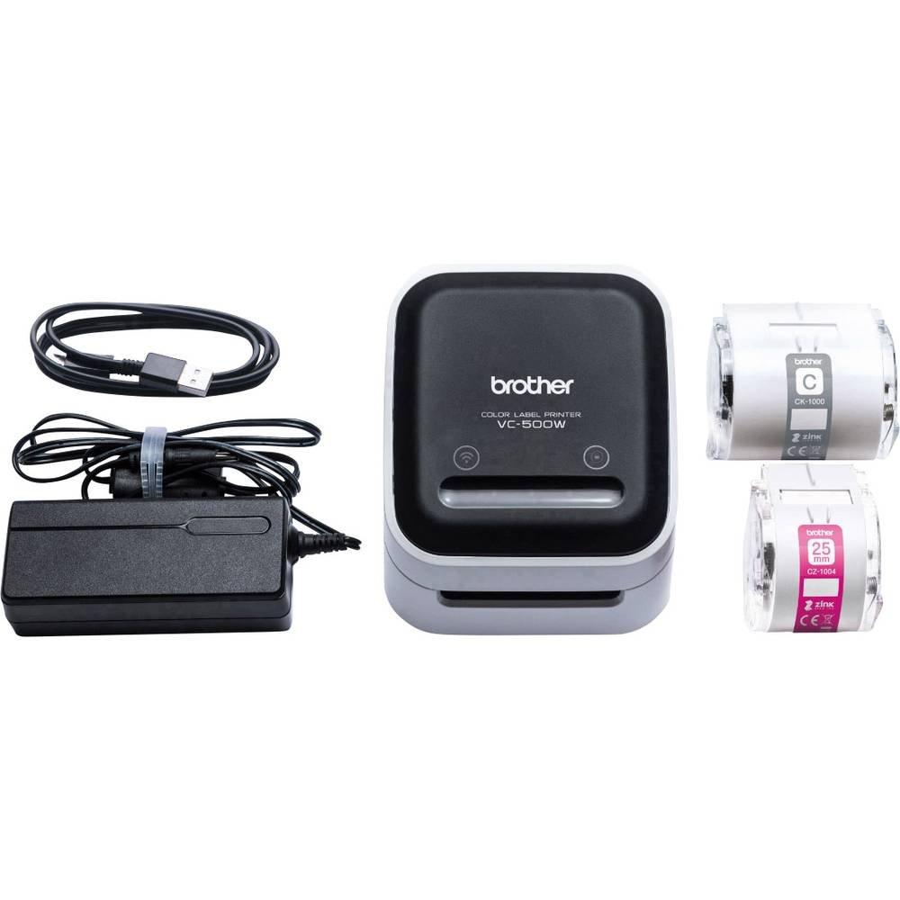 brother  VC-500W Etikettendrucker - Etiketten-/Labeldrucker - Etiketten-/Labeldrucker 