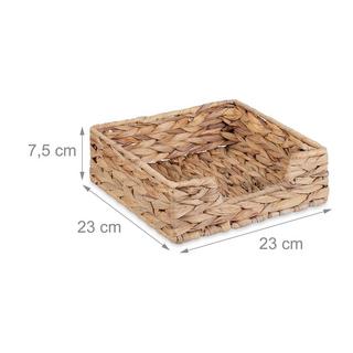 B2X Porta tovaglioli in giacinto d'acqua  