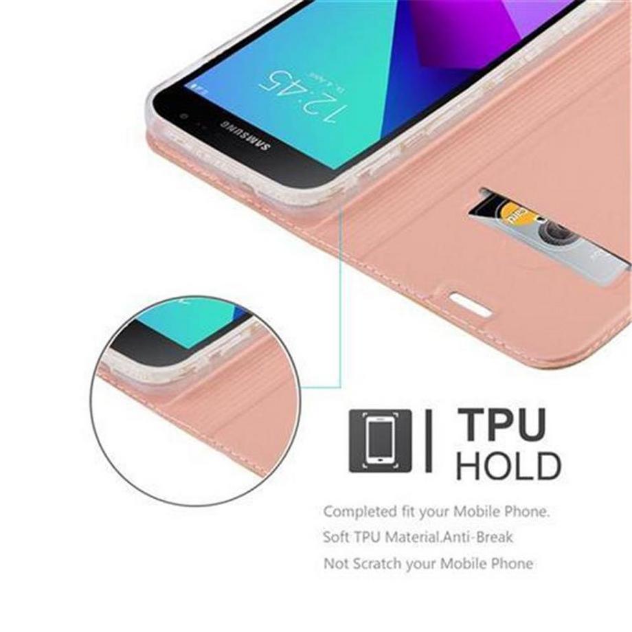 Cadorabo  Hülle für Samsung Galaxy XCover 4  XCover 4s Magnetverschluss, Kartenfach 