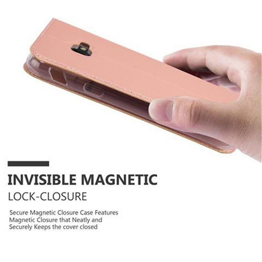 Cadorabo  Hülle für Samsung Galaxy XCover 4  XCover 4s Magnetverschluss, Kartenfach 