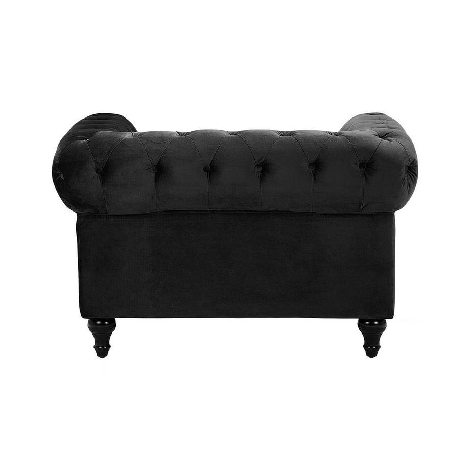 Beliani Poltrona en Velluto Glamour CHESTERFIELD  