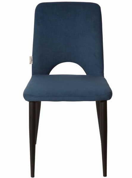 mutoni Chaise Niel bleu (lot de 2)  