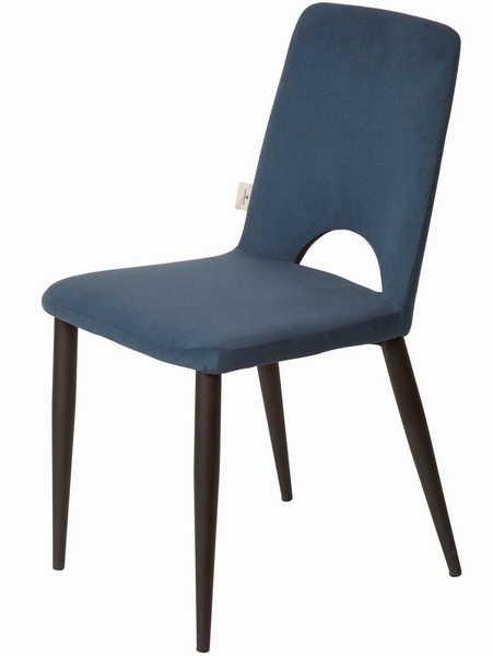 mutoni Chaise Niel bleu (lot de 2)  