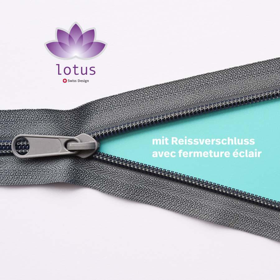 Lotus Bettwaren Lotus Satin Seersucker Uni Linge de Lit  