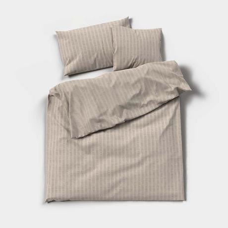 Lotus Bettwaren Lotus Satin Seersucker Uni Linge de Lit  