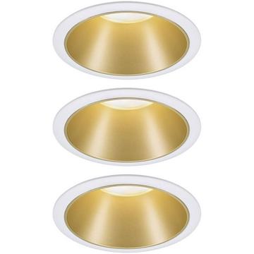 EBL Set Cole Coin 3StepDim rd starr LED 3x6.5W 2700K 230V matt/Kst