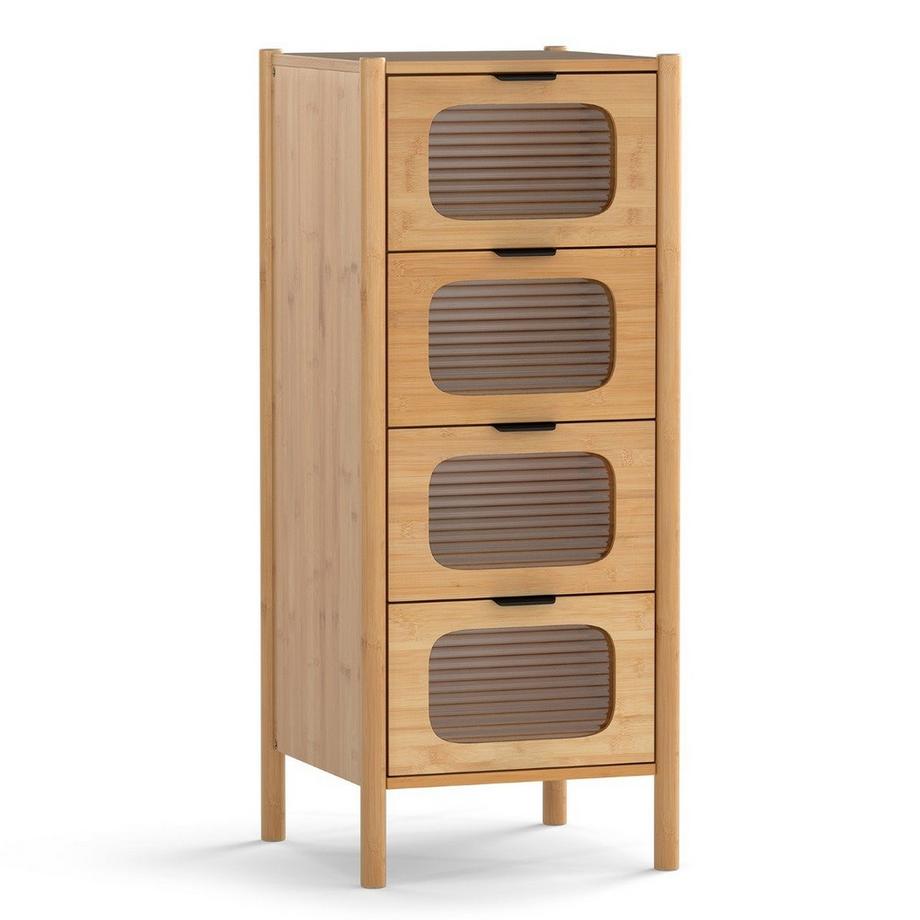 Northix Commode à 4 tiroirs  