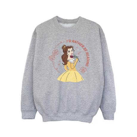 Disney  Sweat BEAUTY AND THE BEAST I'D RATHER BE READING 