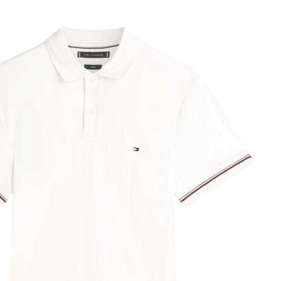 TOMMY HILFIGER Liquidtip Poloshirt mit Kragen Kurzärmelig  