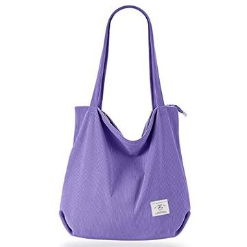 sac à bandoulière en cordon avec fermeture à glissière, grand sac de shopping sac fourre-tout sac à main sacs à bandoulière pour le travail, le bureau, les voyages, le shopping, l'école et la vie quotidienne