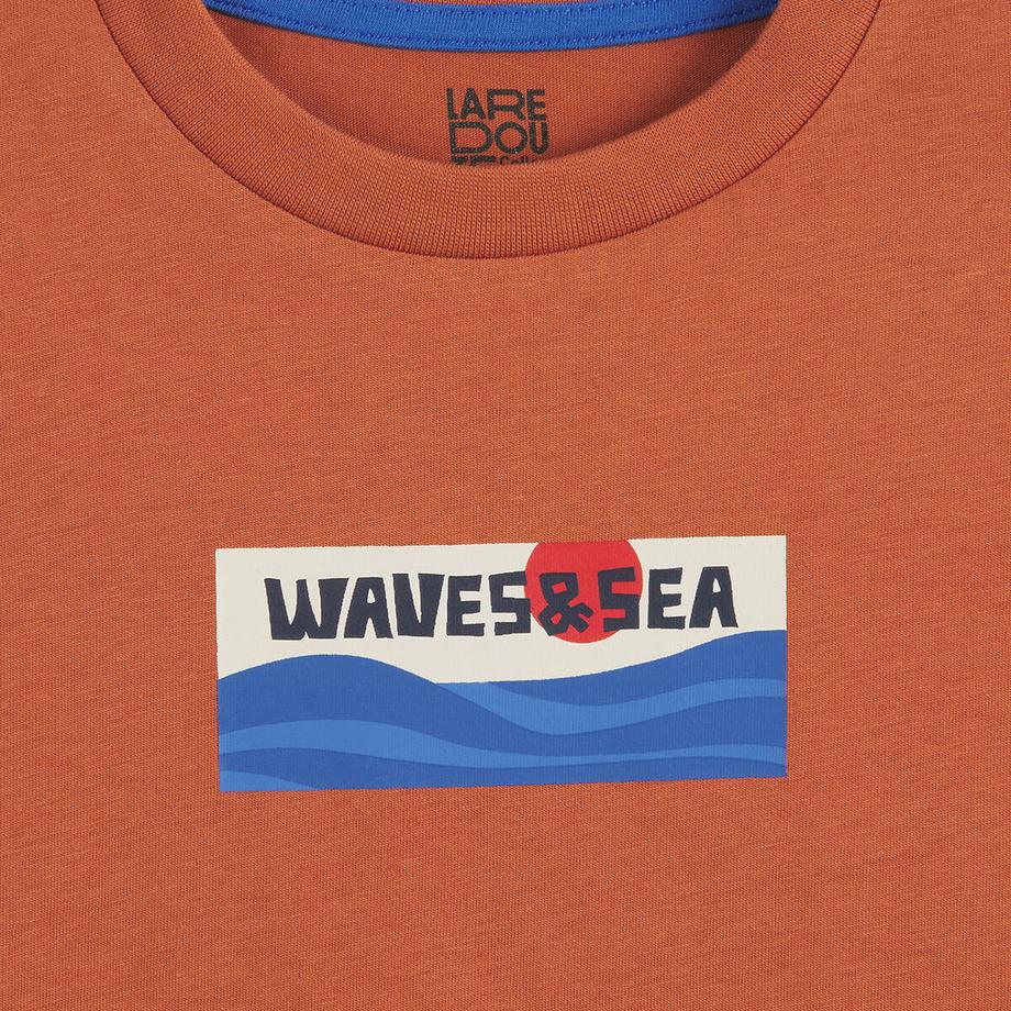 La Redoute Collections  Bedrucktes Oversize-Langarmshirt 