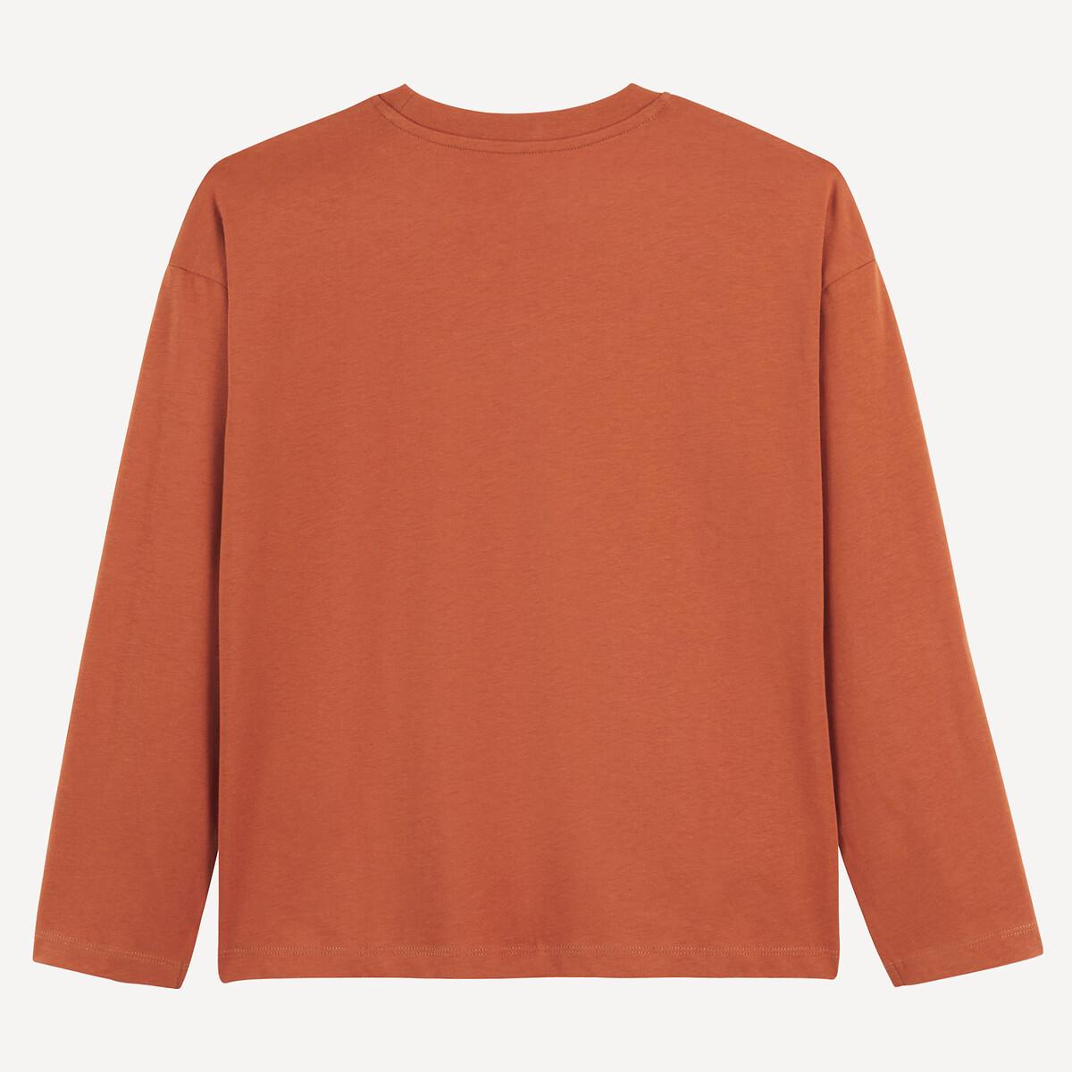 La Redoute Collections  Bedrucktes Oversize-Langarmshirt 