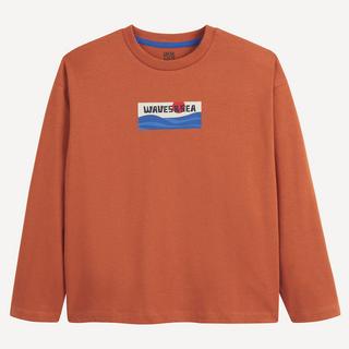 La Redoute Collections  Bedrucktes Oversize-Langarmshirt 