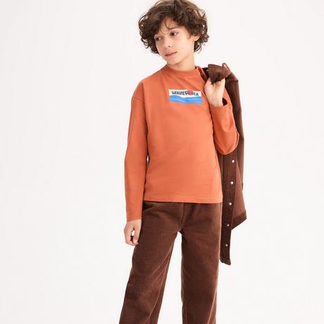 La Redoute Collections  Bedrucktes Oversize-Langarmshirt 