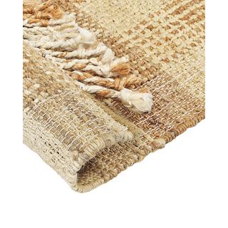 Beliani Tapis en Jute Boho BERISSA  