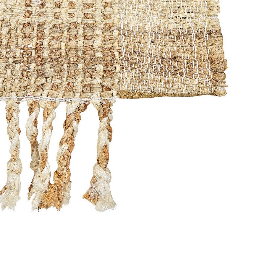 Beliani Teppich aus Jute Boho BERISSA  