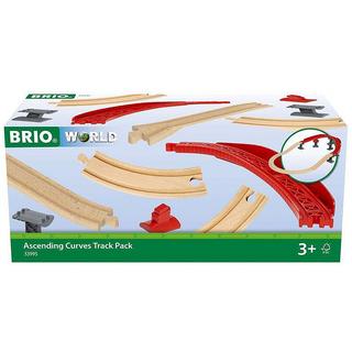 BRIO  Pack de pistes courbes ascendantes 