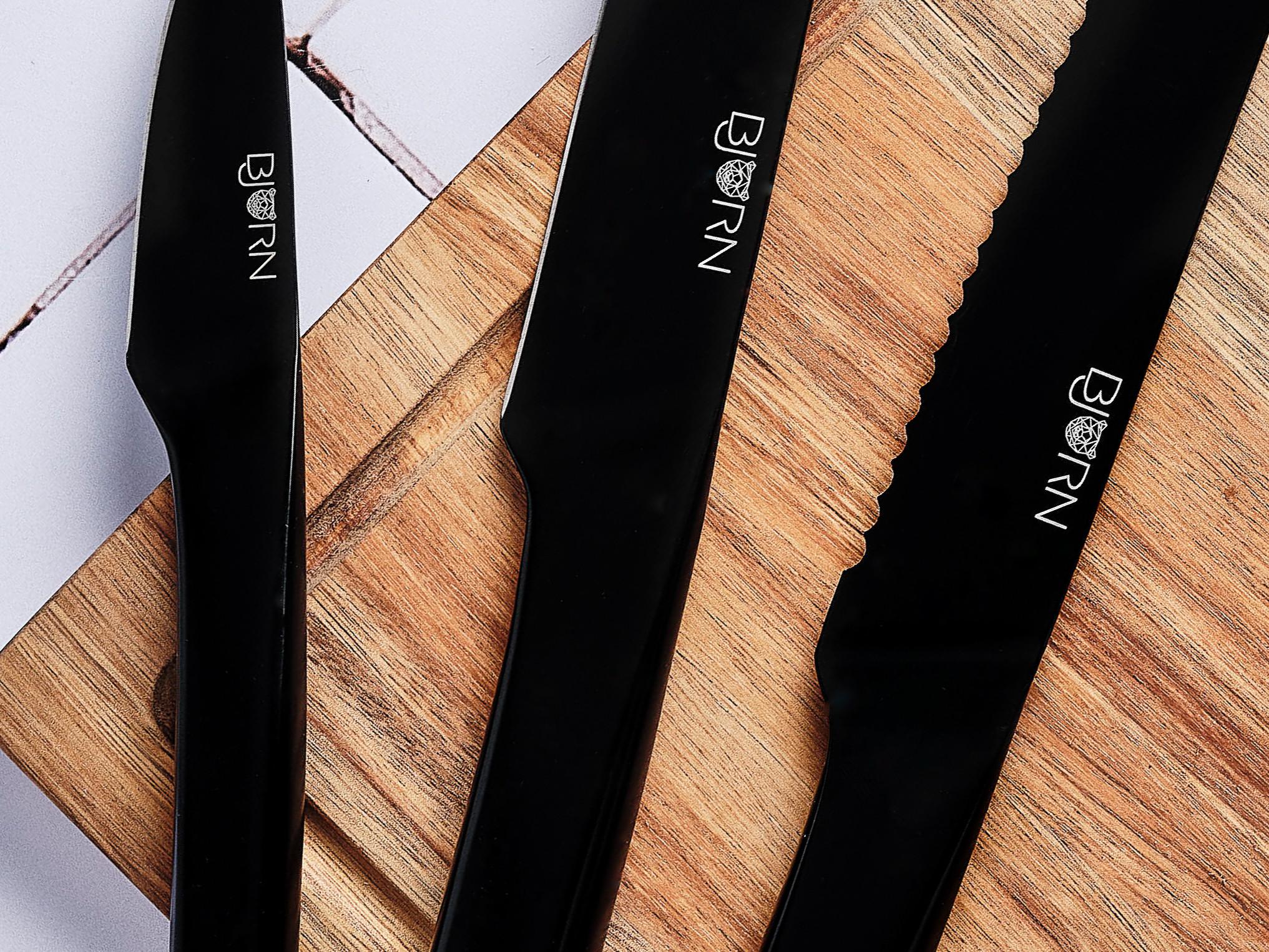 BJÖRN Ensemble de couteaux de cuisine JENSEN  