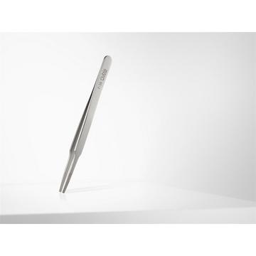 Pinzette, lang abgerundet, Inox