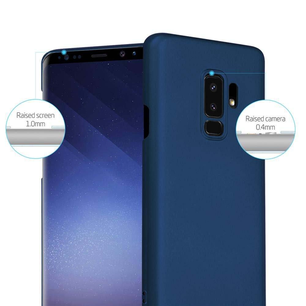 Cadorabo  Hülle für Samsung Galaxy S9 PLUS Hard Case in Metall Optik 