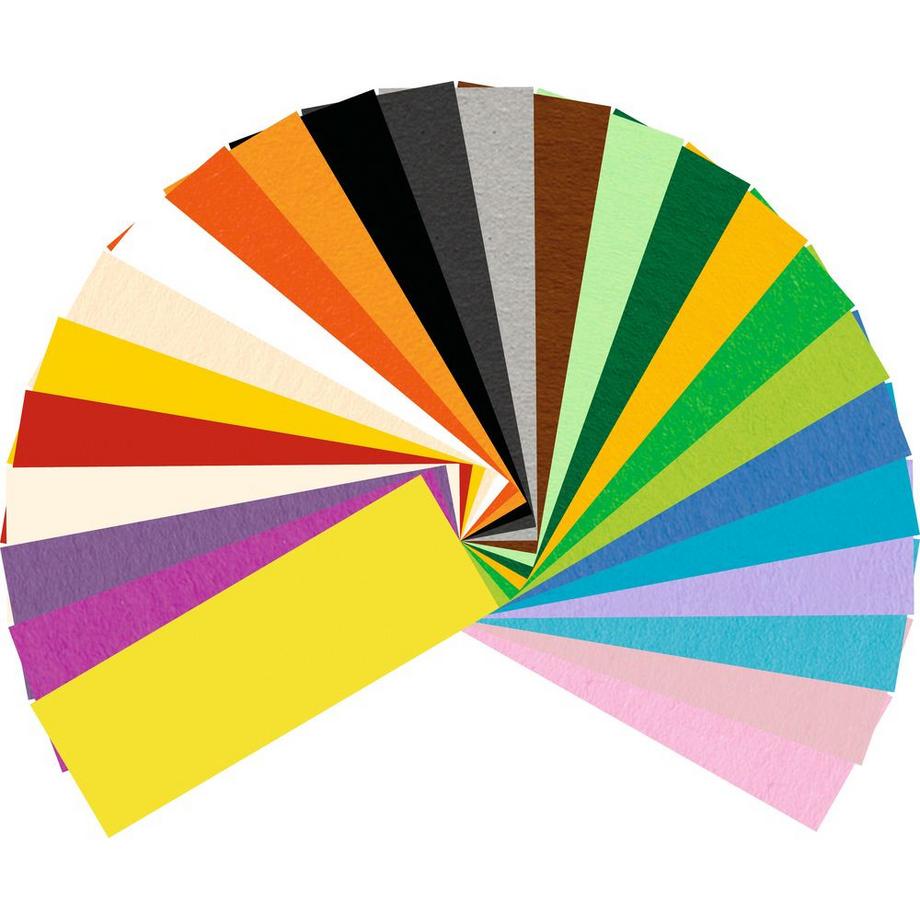 Ursus URSUS Kombi-Block 23x33cm 7770000SE 130g+300g. 25 Farben 50 Blatt  