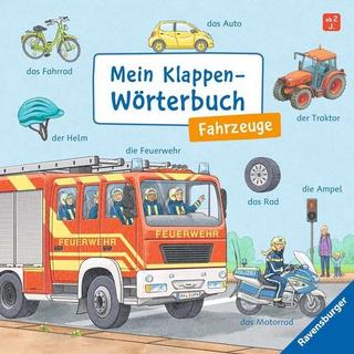 Couverture rigide Susanne Gernhäuser Mein Klappen-Wörterbuch: Fahrzeuge 