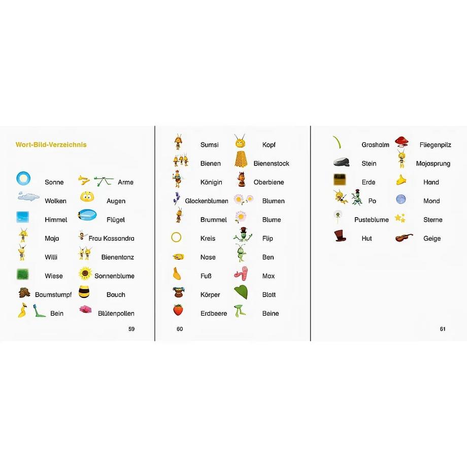 Die Biene Maja: Der Bienentanz - Zum Lesenlernen X Couverture rigide 