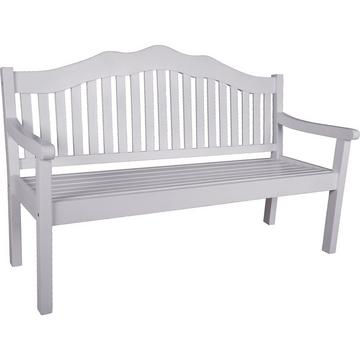 Banc de jardin Austin eucalyptus blanc 160