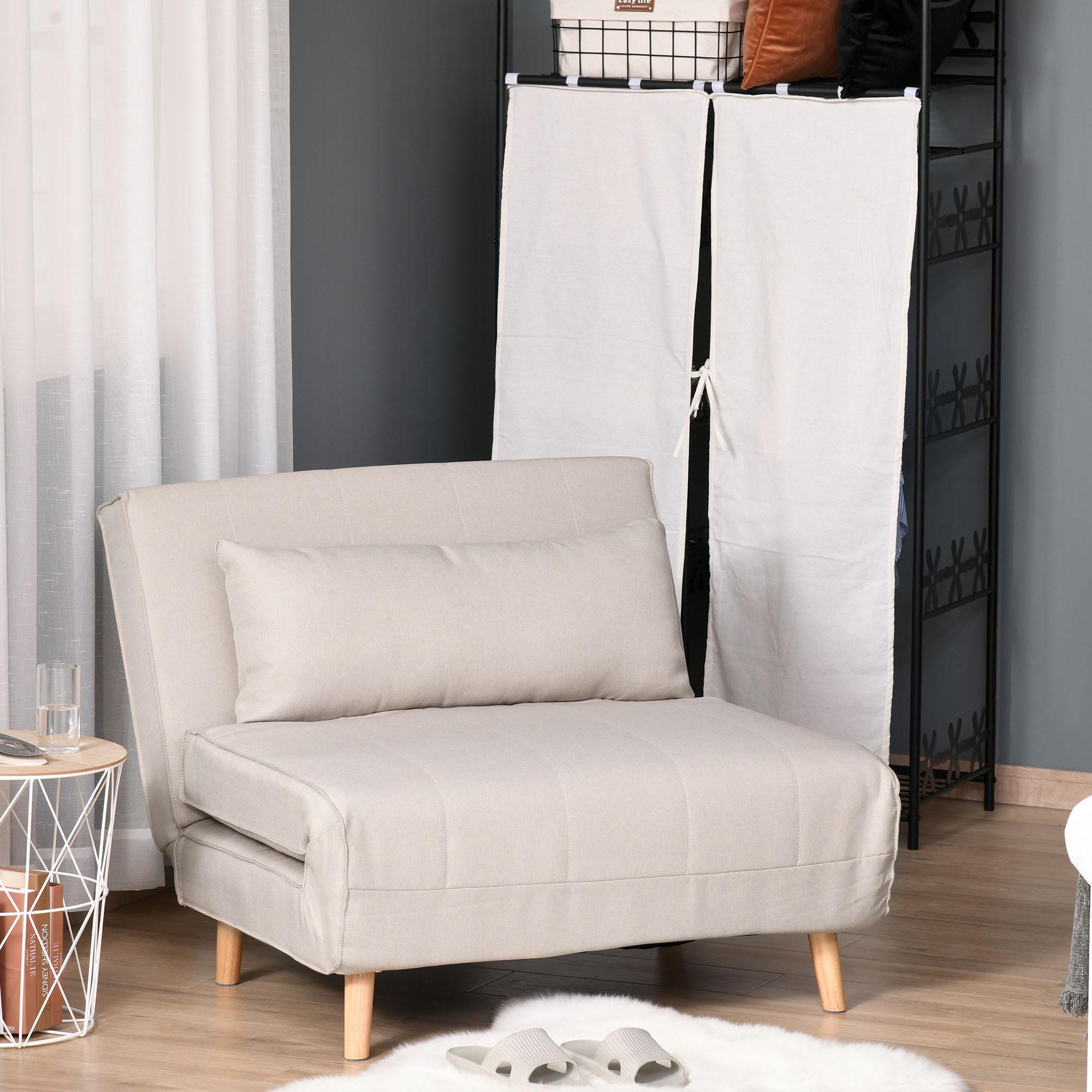 HOMCOM Chaise de couchage  