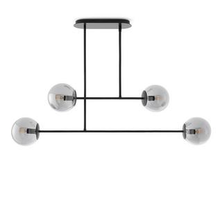 La Redoute Intérieurs Suspension métal acier et verre fumé  