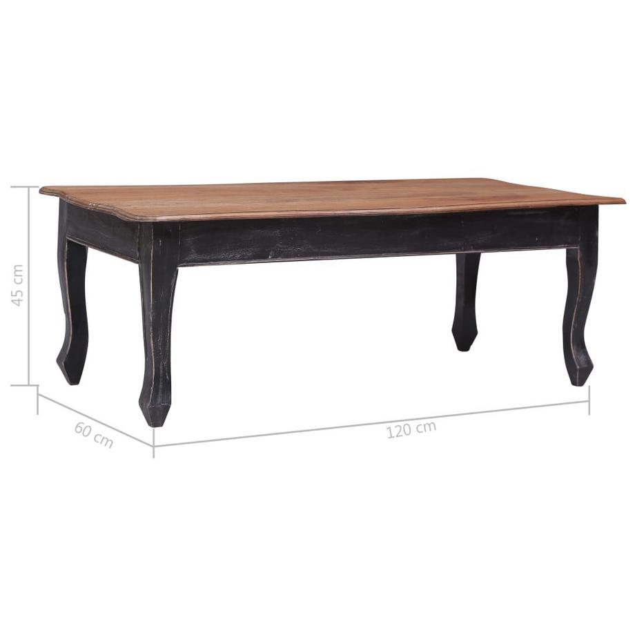 VidaXL Table basse bois  