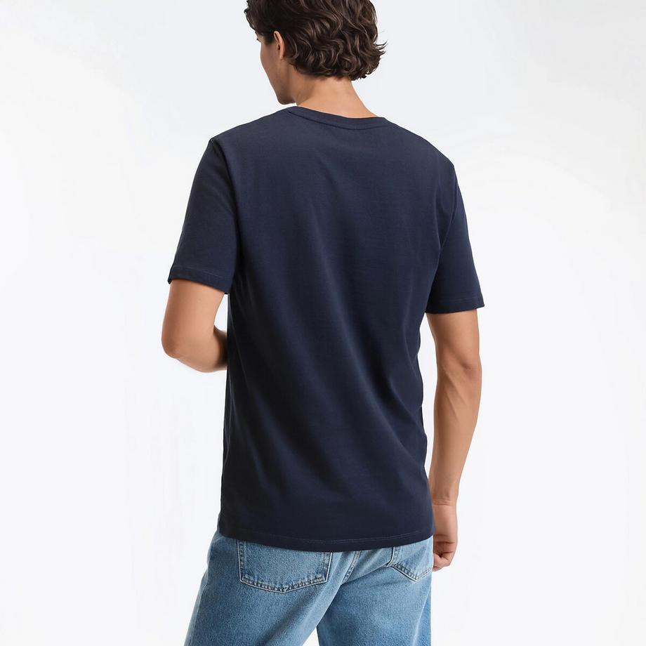 La Redoute Collections V-Ausschnitt Kurzarm T-Shirt  