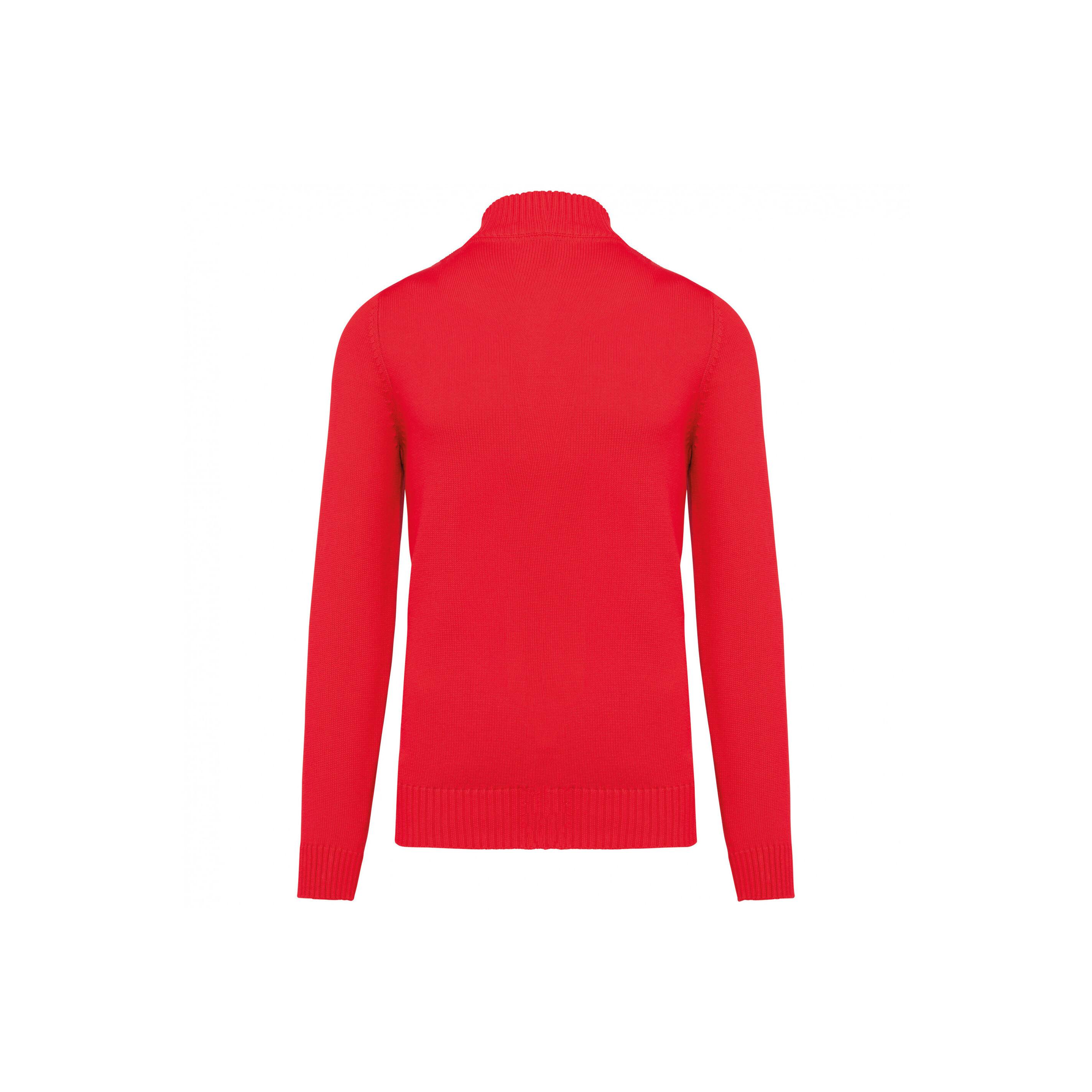 Kariban Strickjacke mit Reissverschluss  