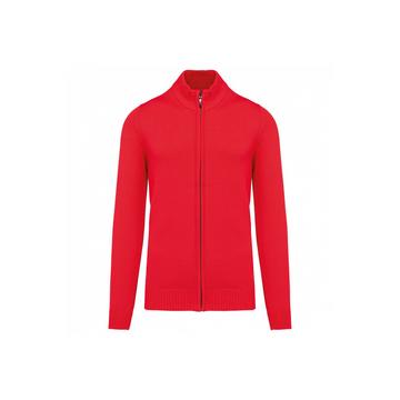 strickjacke mit reißverschluss