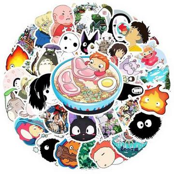 100x Aufkleber - Japanischer Anime