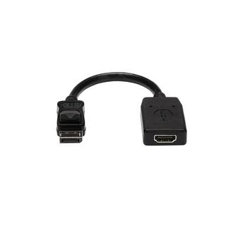 STARTECH.COM  StarTech.com Adattatore DisplayPort a HDMI Attivo 1080p - Convertitore Video DP a HDMI - Adattatore Dongle da DP a HDMI Monitor/Display/Proiettore - Connettore DP a Scatto 