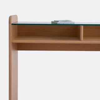 La Redoute Intérieurs Bureau plateau verre trempé  